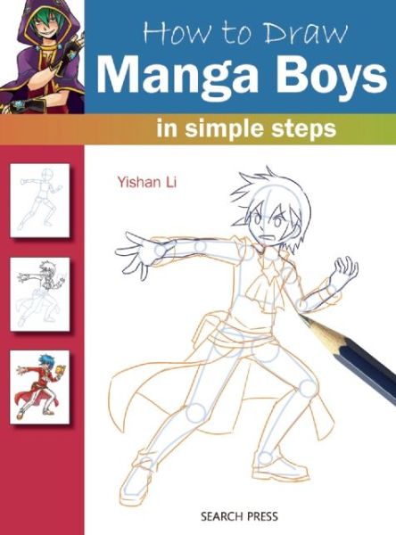 Cover for Yishan Li · How to Draw: Manga Boys: In Simple Steps - How to Draw (Taschenbuch) (2015)