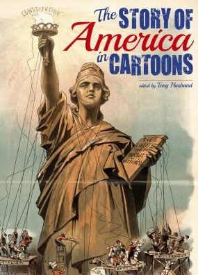 Cover for Tony Husband · The Story of America in Cartoons (Paperback Book) (2015)