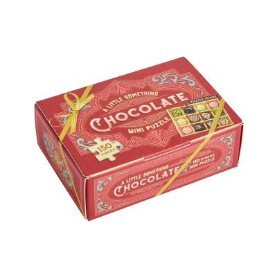 A Little Something Chocolate: 150-Piece Mini Puzzle - Lea Redmond - Board game - Chronicle Books - 9781797202259 - December 15, 2020