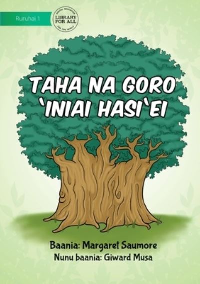 Cover for Margaret Saumore · What Trees Do For People - Taha Na Goro 'Iniai Hasi'ei (Paperback Book) (2021)