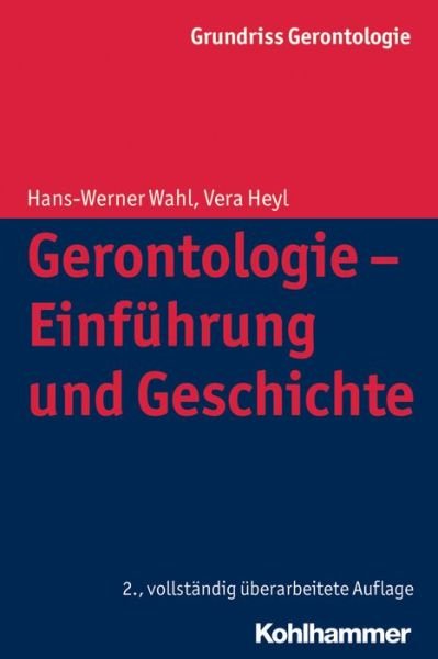 Cover for Wahl · Gerontologie - Einführung und Gesc (Book) (2015)