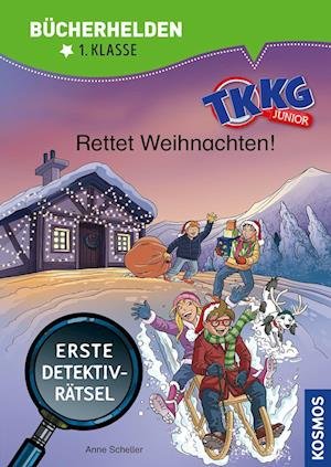 Cover for Anne Scheller · TKKG Junior, Bücherhelden 1. Klasse, Rettet Weihnachten! (Bok) (2023)