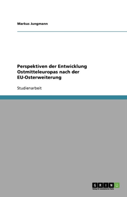 Cover for Jungmann · Perspektiven der Entwicklung O (Book) [German edition] (2009)