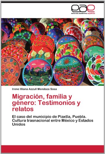 Cover for Irene Illiana Azzull Mendoza Sosa · Migración, Familia Y Género: Testimonios Y Relatos: El Caso Del Municipio De Piaxtla, Puebla. Cultura Trasnacional Entre México Y Estados Unidos (Paperback Book) [Spanish edition] (2012)