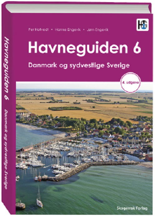 Cover for Hanne Engevik og Jørn Engevik Per Hotvedt · Havneguiden: Havneguiden 6 Danmark og sydvestlige Sverige, 4 utgave (Hardcover Book) [4th edition] (2009)