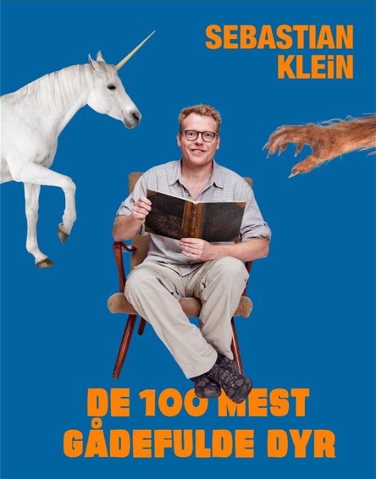 Cover for Sebastian Klein · Sebastians 100 dyr: De 100 mest gådefulde dyr (Innbunden bok) [1. utgave] (2018)