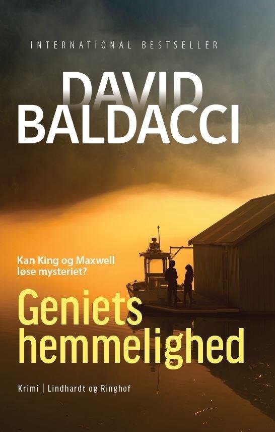 Cover for David Baldacci · King og Maxwell: Geniets hemmelighed (Gebundesens Buch) [3. Ausgabe] (2022)