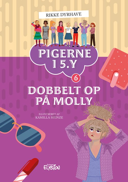 Cover for Rikke Dyrhave · Pigerne i 5.y: Dobbelt op på Molly (Gebundenes Buch) [1. Ausgabe] (2023)