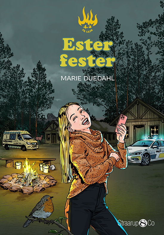 Cover for Marie Duedahl · 4.a på lejr: Ester fester (Hardcover Book) [1st edition] (2025)