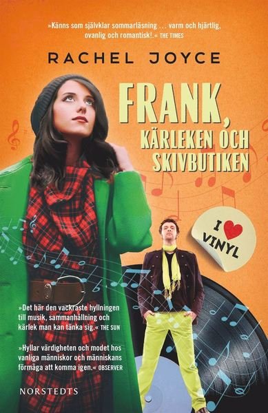 Cover for Rachel Joyce · Frank, kärleken och skivbutiken (ePUB) (2018)
