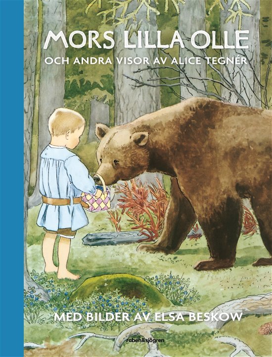 Cover for Alice Tegnér · Mors lilla Olle och andra visor (Indbundet Bog) (2024)