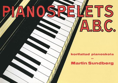 Cover for Martin Sundberg · Pianospelets ABC (Paperback Book) (2025)