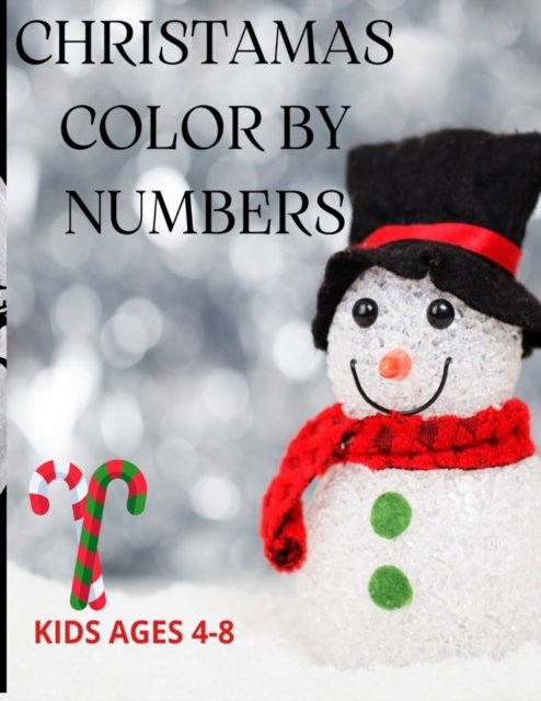 Cover for Ne Ricks · Christamas Color By-Numbers Book (Paperback Bog) (2021)