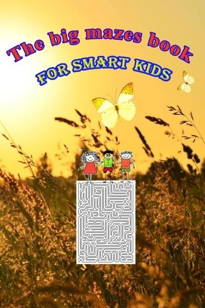 Cover for Tahar Ben Med · The big mazes book for smart kids (Pocketbok) (2020)