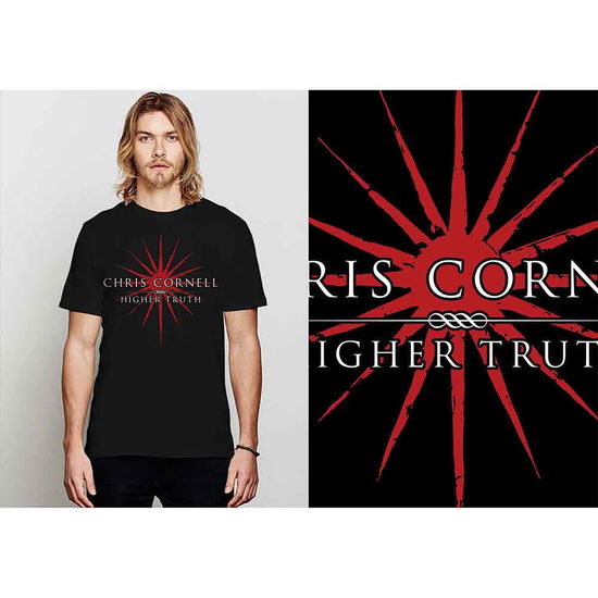 Cover for Chris Cornell · Chris Cornell Unisex T-Shirt: Higher Truth (Black) (T-shirt)