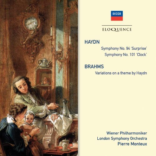 Haydn: Sym Nos 94 & 101 / Brahms: Haydn Var - Haydn / Monteux / Vienna Phil Orch - Musik - ELOQUENCE - 0028948047260 - 8. mars 2011