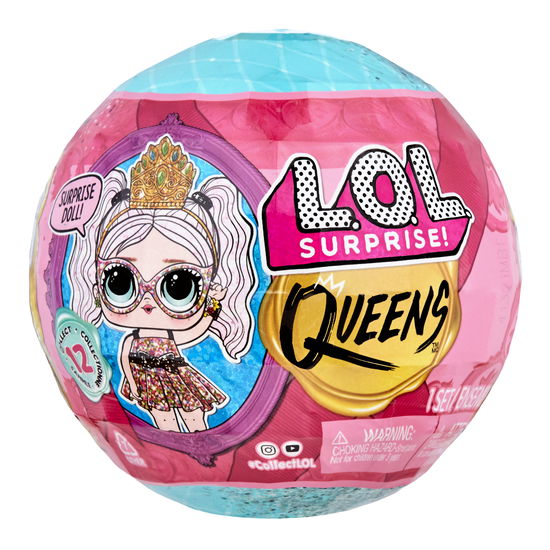 Lol Surprise: Queens Doll Asst In Sidekick - Lol Surprise! - Merchandise - MGA - 0035051581260 - 