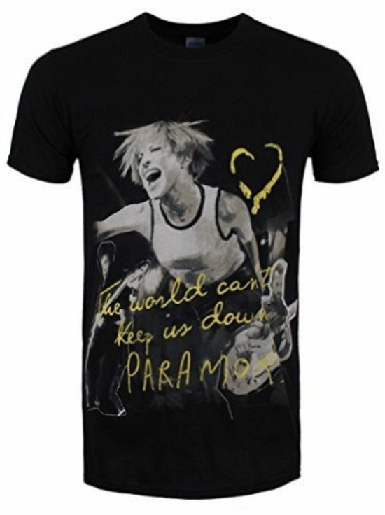 Paramore: Heart Break Slim (T-Shirt Unisex Tg. S) - Paramore - Merchandise - ATLANTIC RECORDS - 0090317048260 - 