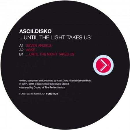Cover for Ascii.disko · Until the Light Takes Us (12&quot;) (2008)