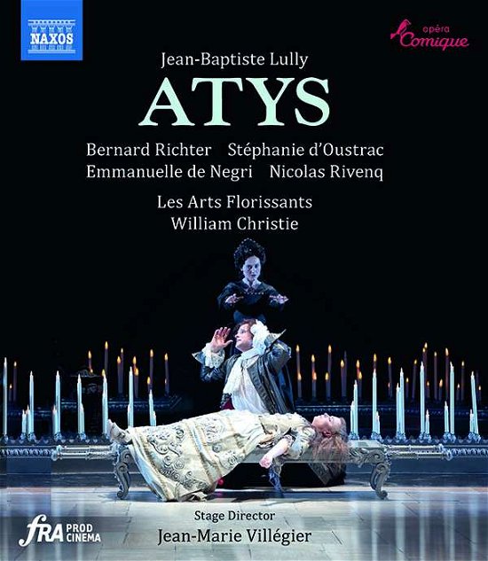 Cover for Les Arts Florissants · Lully: Atys (Blu-ray) (2021)