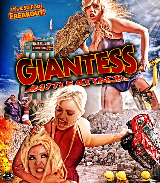 Cover for Feature Film · Giantess Battle Attack! (Blu-ray) (2023)