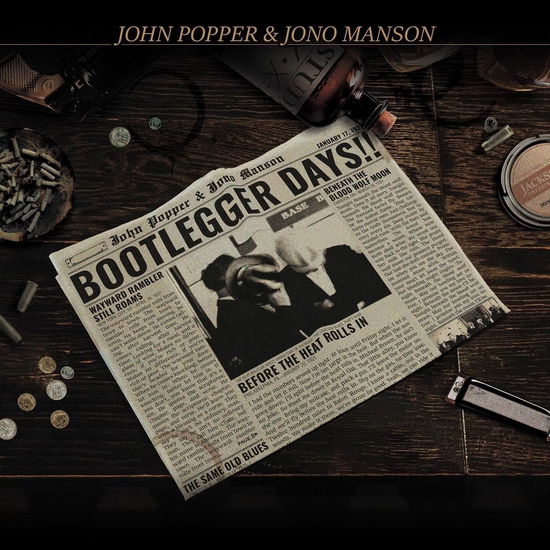 Cover for Popper John &amp; Manson Jono · Bootlegger Days! (CD) (2023)