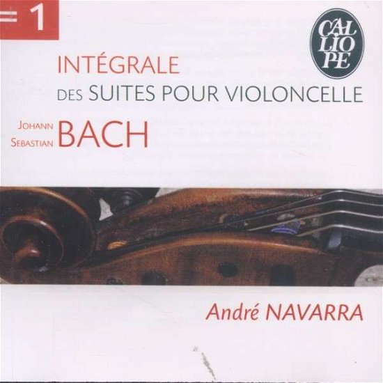 Cover for Andre Navarra · Cello Suites (Compl.) (CD) (2005)
