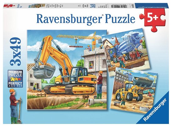 Cover for Ravensburger · Grote Bouwvoertuigen 3x49st. (Toys) (2015)
