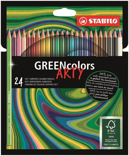 Cover for Stabilo · Stabilo GreenColors kleurpotloden Arty 24 stuks (Legetøj)