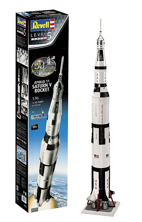 Cover for Revell · NASA Modellbausatz Geschenkset 1/96 Apollo 11 Satu (Spielzeug) (2024)