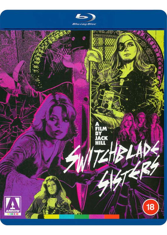 Cover for Switchblade Sisters BD · Switchblade Sisters (Blu-ray) (2021)