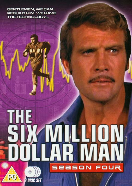 Cover for Six Million Dollar Man S4 · Six Million Dollar Man  Season 4 (DVD) (2012)