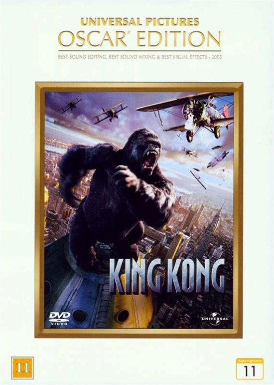Cover for King Kong · King Kong (2005) (Oscar Rwk 2011) (DVD) [Oscar edition] (2011)