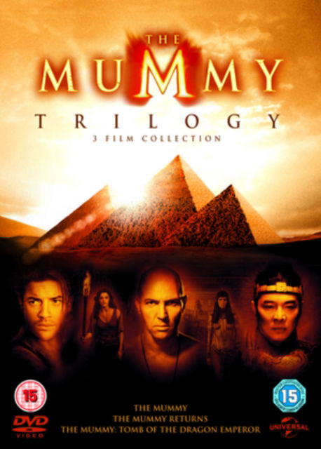 The Mummy Trilogy - The Mummy / Returns / Tomb Of The Dragon Emperor - Mummy Trilogy the DVD - Film - Universal Pictures - 5050582962260 - 17 mars 2014