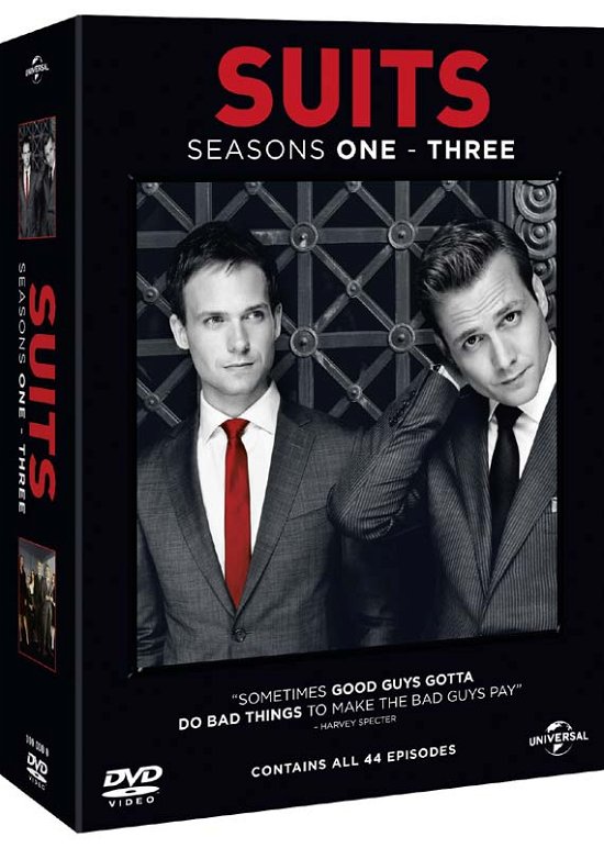 Suits - Season 1-3 - Tv Series - Elokuva - UNIVERSAL PICTURES - 5050582975260 - maanantai 9. kesäkuuta 2014