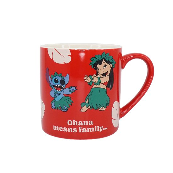 LILO & STITCH - Ohana - Mug 310ml - Disney: Half Moon Bay - Merchandise -  - 5055453494260 - 