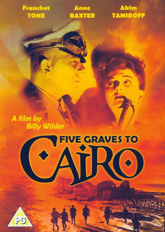 Five Graves To Cairo - Five Graves to Cairo - Películas - Screenbound - 5060082519260 - 10 de noviembre de 2014