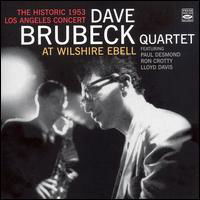 At Wilshire Ebell - Dave -Quartet- Brubeck - Muziek - FRESH SOUND - 8427328604260 - 16 november 2006