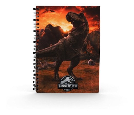 Cover for P.Derive · JURASSIC WORLD - Into The Wild 3D Effect - Noteboo (MERCH) (2022)