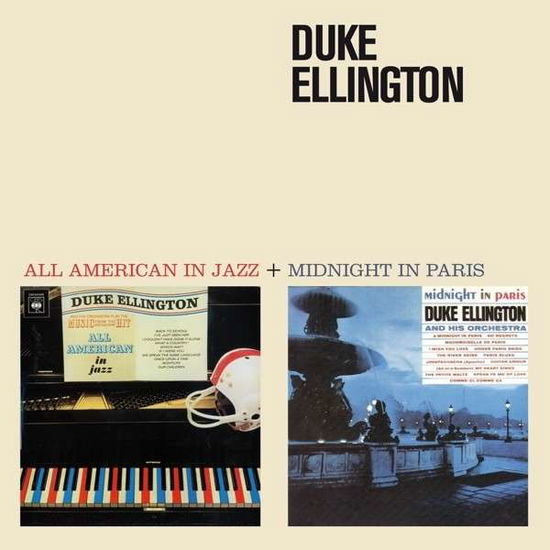 Cover for Duke Ellington · All American In Jazz / Midnight In Paris (CD) (2019)