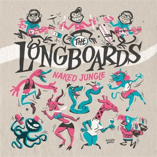 Cover for Longboards · Naked Jungle (LP) (2022)