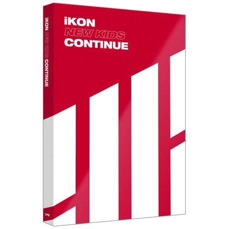 Cover for Ikon · New Kids: Continue (Red or Blue Cover) (CD) (2018)