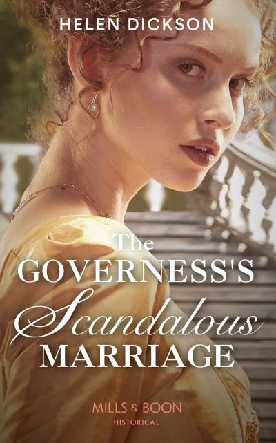 Cover for Helen Dickson · The Governess's Scandalous Marriage (Paperback Book) (2019)