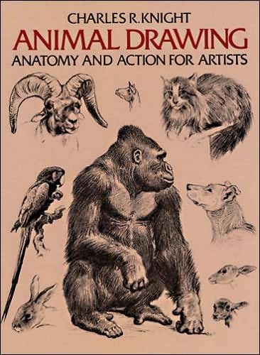 Cover for Charles R. Knight · Animal Drawing - Dover Anatomy for Artists (Paperback Bog) (2000)