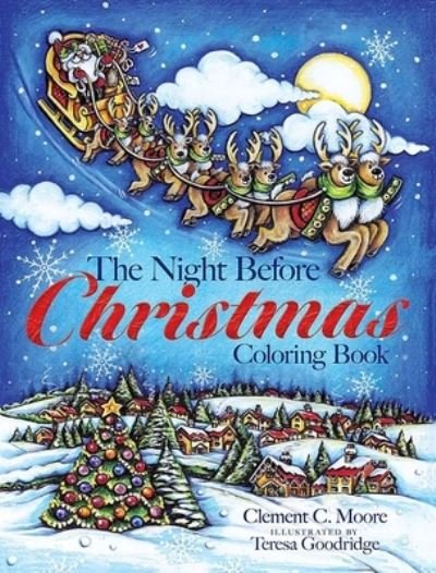 Cover for Teresa Goodridge · Night Before Christmas Coloring Book (Buch) (2024)