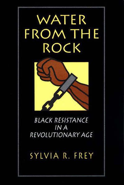 Cover for Sylvia R. Frey · Water from the Rock: Black Resistance in a Revolutionary Age (Paperback Book) (1993)