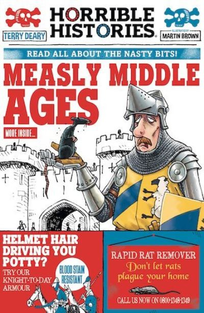 Cover for Terry Deary · Measly Middle Ages (newspaper edition) - Horrible Histories (Paperback Book) (2021)