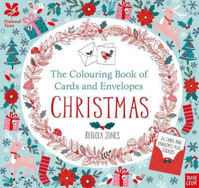 Cover for Rebecca Jones · National Trust: The Colouring Book of Cards and Envelopes - Christmas - Colouring Books of Cards and Envelopes (Pocketbok) (2016)