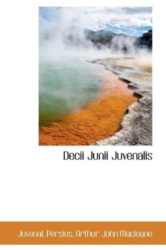 Cover for Juvenal · Decii Junii Juvenalis (Gebundenes Buch) (2009)