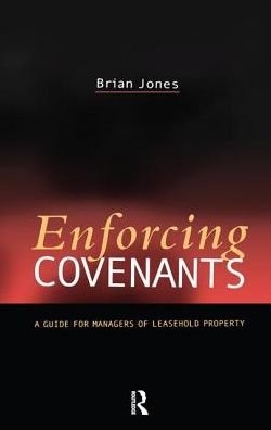 Cover for Brian Jones · Enforcing Covenants (Hardcover Book) (2017)